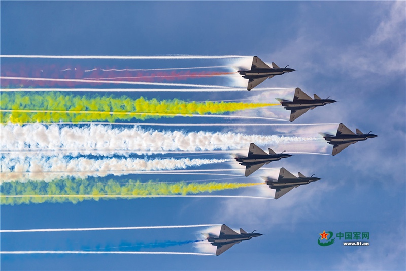 Airshow China aus der Perspektive der Piloten