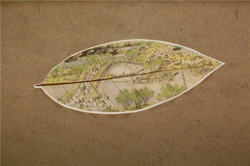 Aus toten Bl?ttern wird feine Kunst