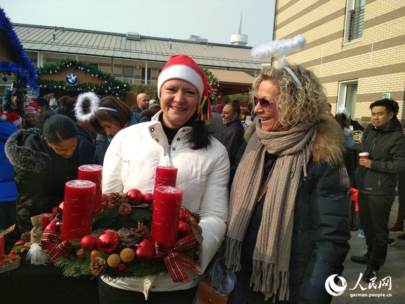 Deutsche Weihnachtsstimmung in Beijing