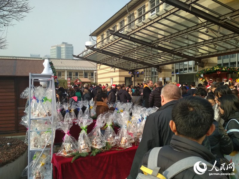 Deutsche Weihnachtsstimmung in Beijing