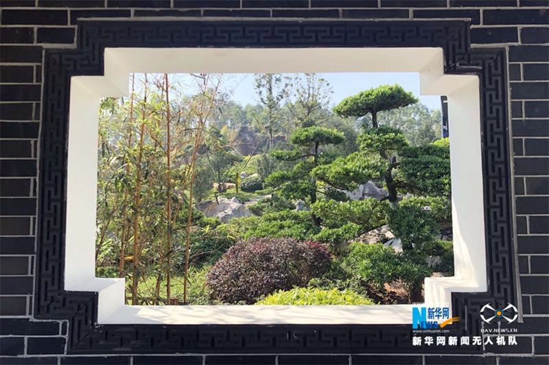 Wundersch?ne Luftaufnahmen der Gartenexpo in Guangxi