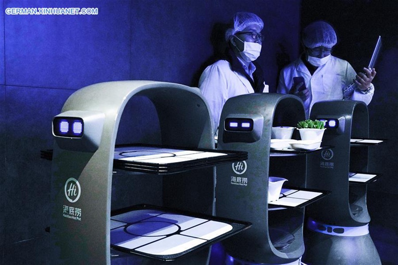 KI-Restaurant in Beijing wirkt anziehend auf Konsumenten