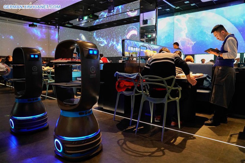 KI-Restaurant in Beijing wirkt anziehend auf Konsumenten