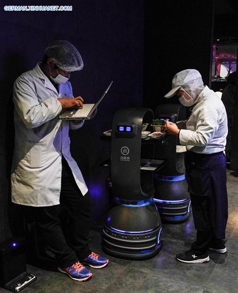 KI-Restaurant in Beijing wirkt anziehend auf Konsumenten