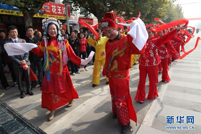 40 Jahre Reform und ?ffnung: Wandel der Hochzeitsfeier in Shaanxi