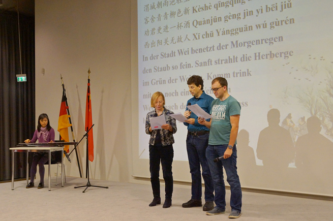 Abschlussfeier des Chinesischen Kulturzentrums in Berlin