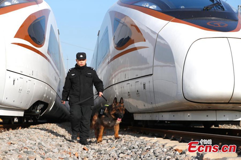 Beijinger Polizei erh?ht die Bahnsicherheit für bevorstehende Reisezeit