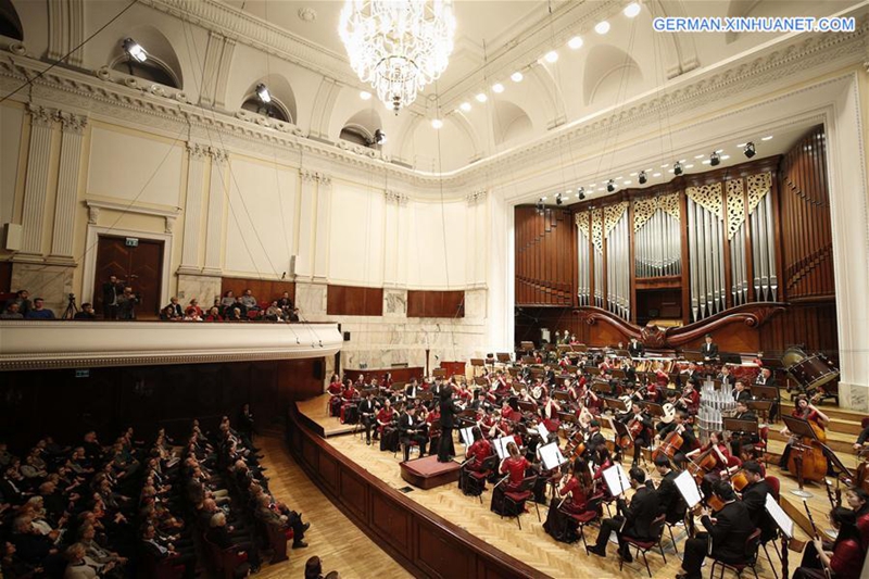 Gro?es Chinesisches Neujahrskonzert in Warschau abgehalten