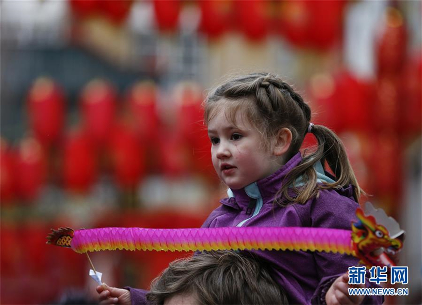 London: Parade zur Feier des chinesischen Neujahrs