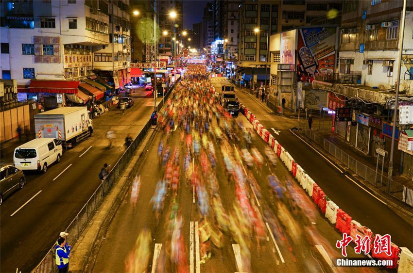 Asiens h?rtester Marathon in Hongkong