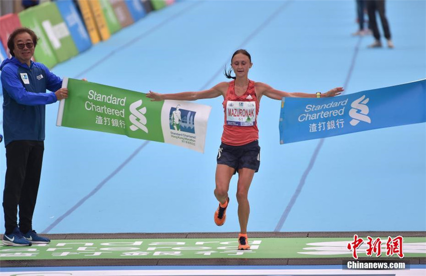 Asiens h?rtester Marathon in Hongkong