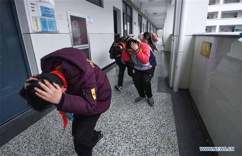 Grundschule in Zhejiang veranstaltet Aktivit?ten zum Welttag des Zivilschutzes