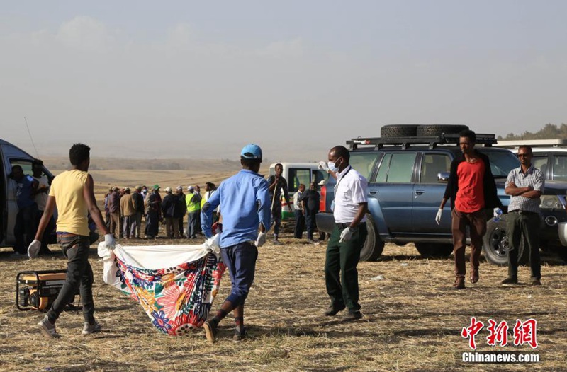 Chinesische Rettungskr?fte liefern Unterstützung nach ?thiopischem Flugzeugsabsturz 