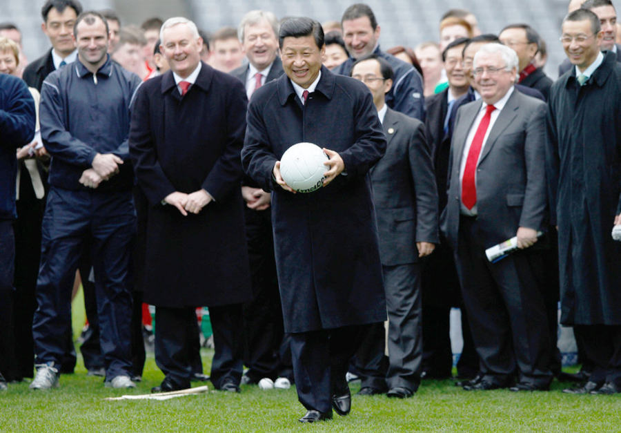 Der begeisterte Sportfan Xi Jinping