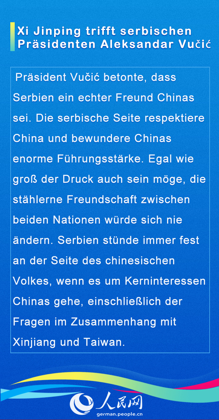 Internationale G?ste im Gespr?ch mit Chinas Staatspr?sident Xi (I)
