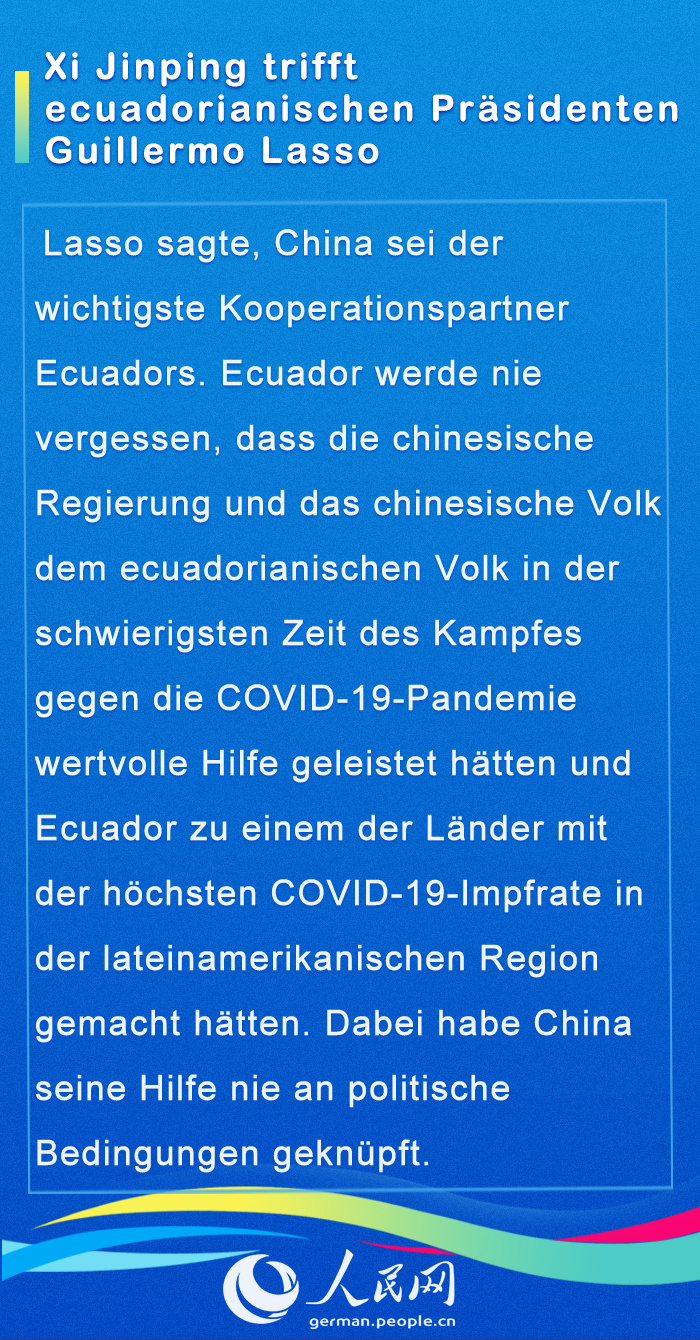 Internationale G?ste im Gespr?ch mit Chinas Staatspr?sident Xi (II)