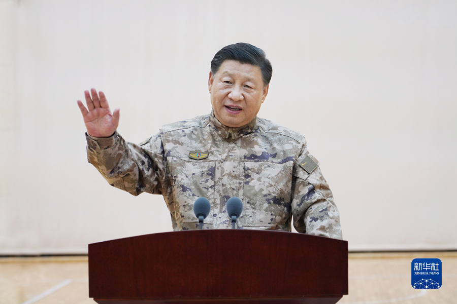 Xi Jinping inspiziert Kommandozentrale der zentralen Milit?rkommission