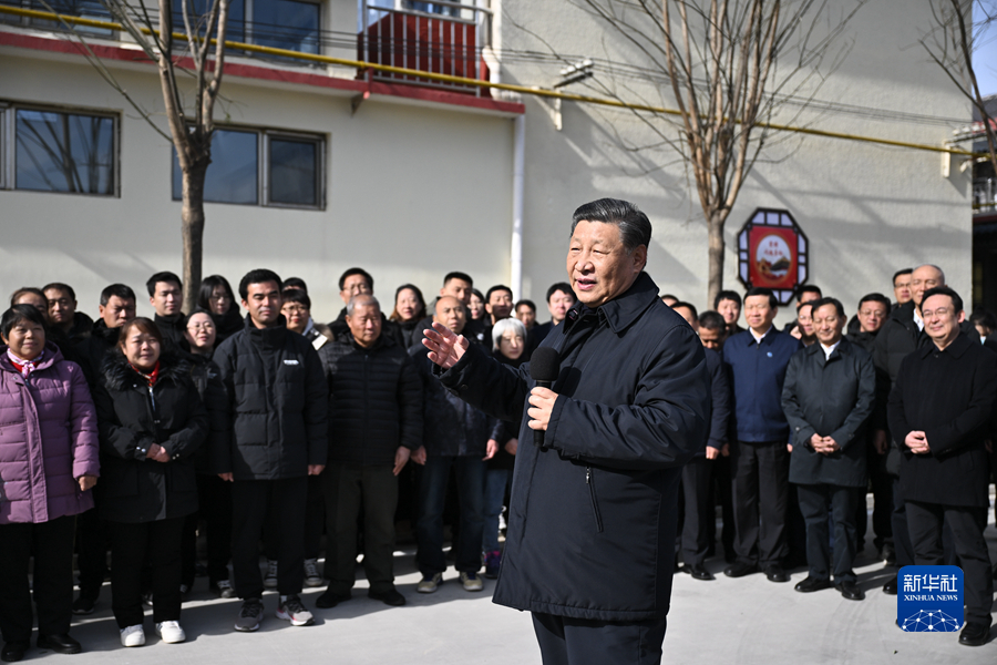 Xi Jinping besichtigt Wiederaufbau nach überschwemmungen in Beijing und Hebei