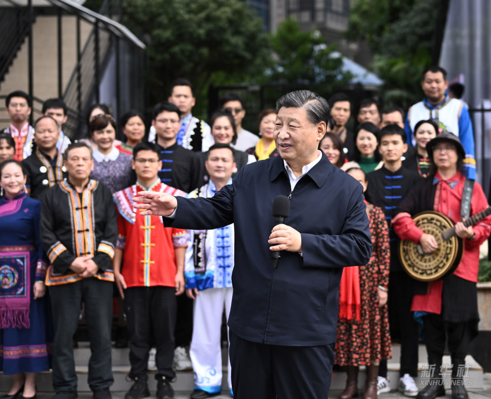 Xi Jinping besucht Nanning