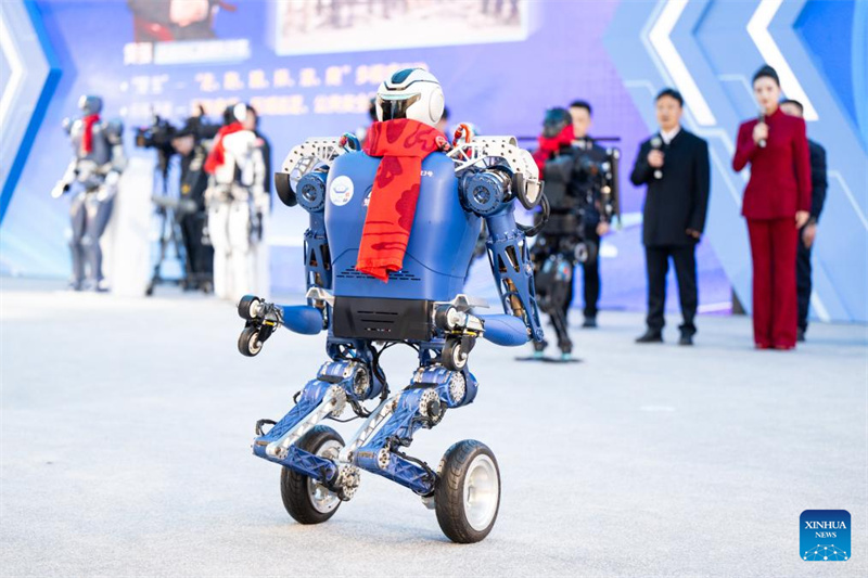 China pr?sentiert humanoide Roboter der ?Chucai“-Serie