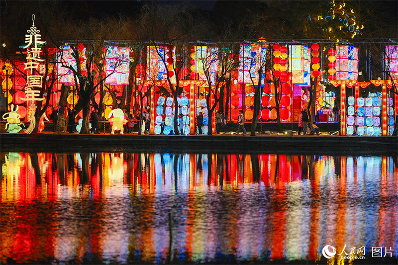 Aktivit?ten zum Laternenfest in ganz China