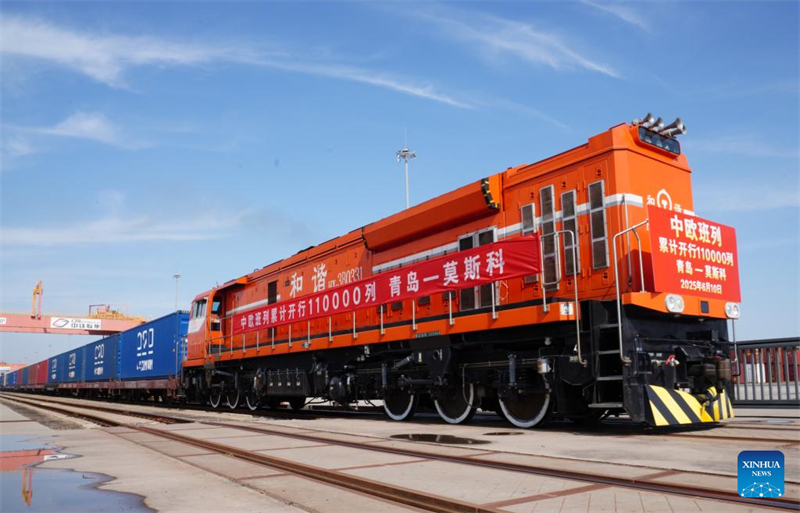 110.000 Fahrten: Güterzugverbindung zwischen China und Europa macht neue Fortschritte