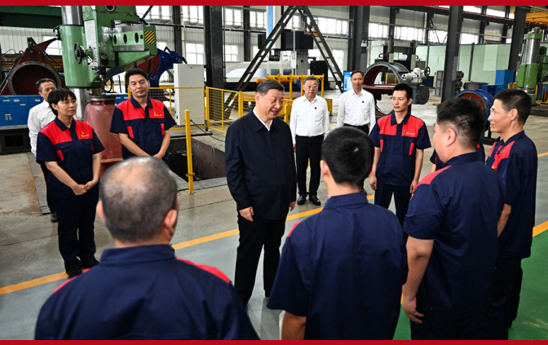 Xi Jinping betont Transformation von ressourcenbasierter Wirtschaft und F?rderung der chinesischen Modernisierung