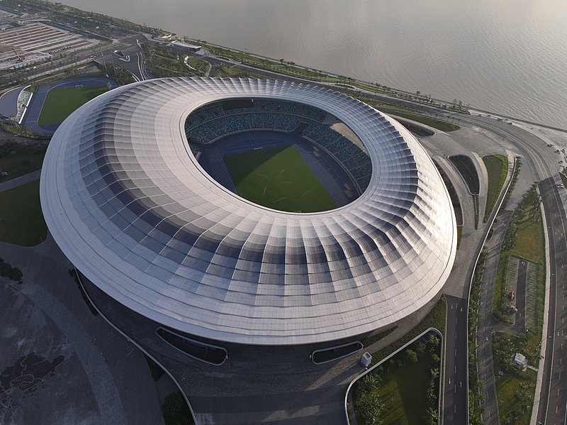 Sportzentrum der Greater Bay Area in Guangzhou feiert Er?ffnung