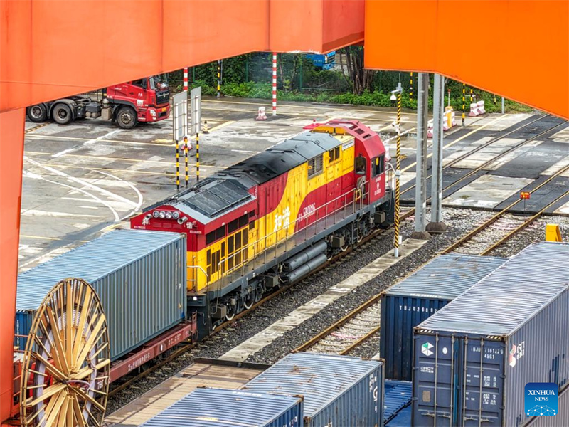 Chongqing verzeichnet in den ersten 8 Monaten des Jahres 2025 einen robusten Güterzugverkehr nach Zentralasien