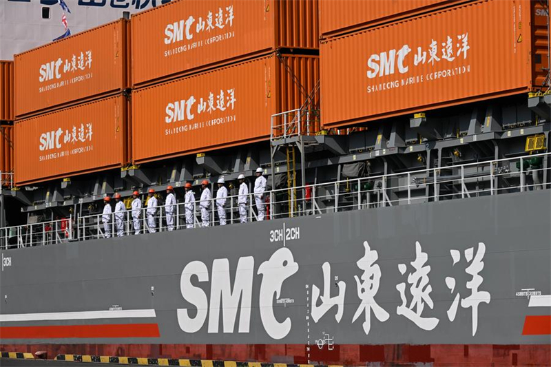 Direkte Containerschifffahrtsroute verbindet Qingdao mit Jeju in Südkorea