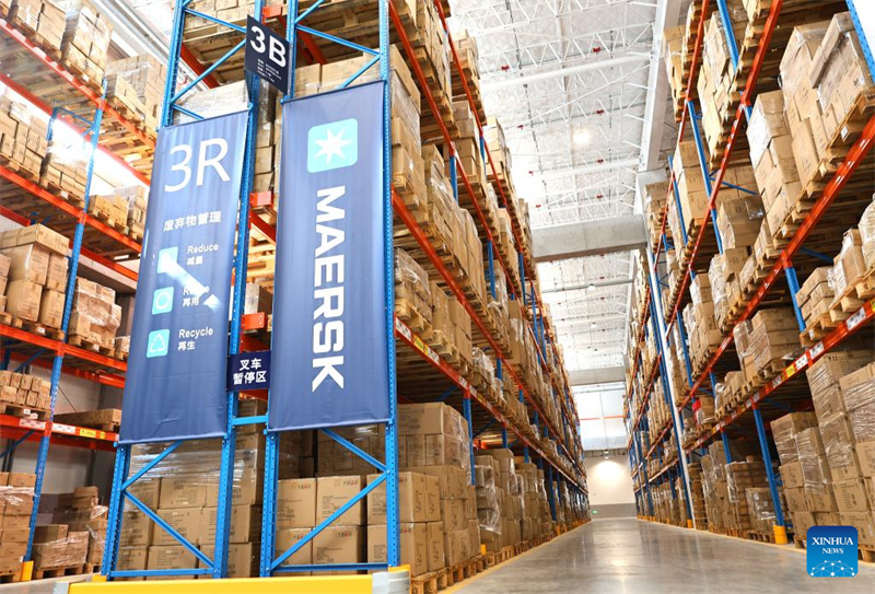 Maersk Lingang Flagship-Logistikzentrum geht in Betrieb