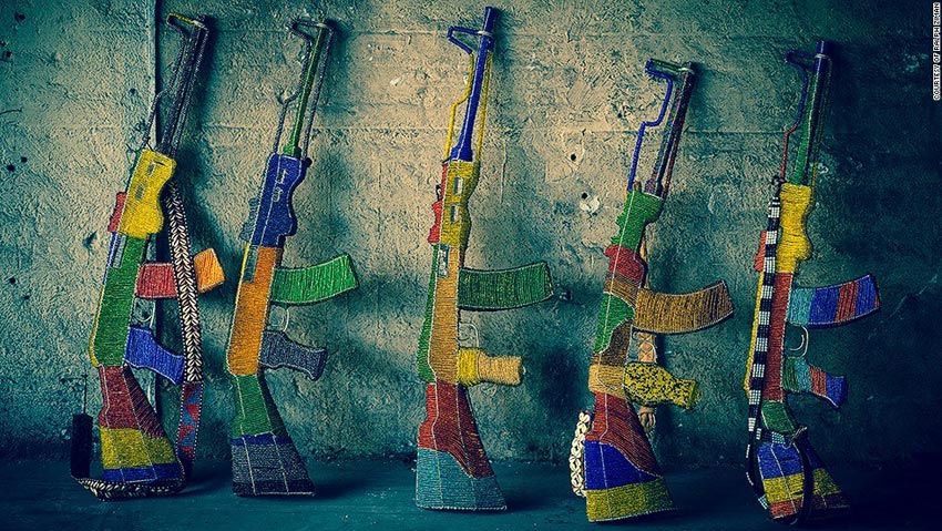 Kunst gegen Waffenschmuggel