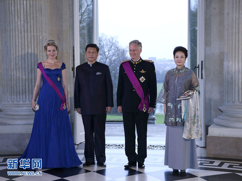 Pr?sident Xi zu Staatsbankett in Belgien