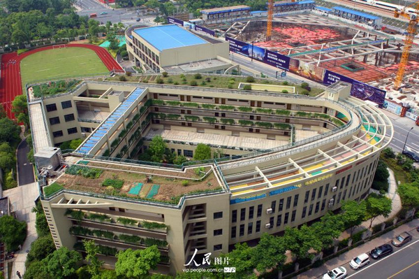 Gemüsegarten auf dem Dach